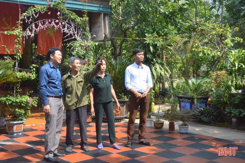 Ngỡ ngàng với khu vườn nghệ thuật của “nghệ nhân” nông dân Hà Tĩnh