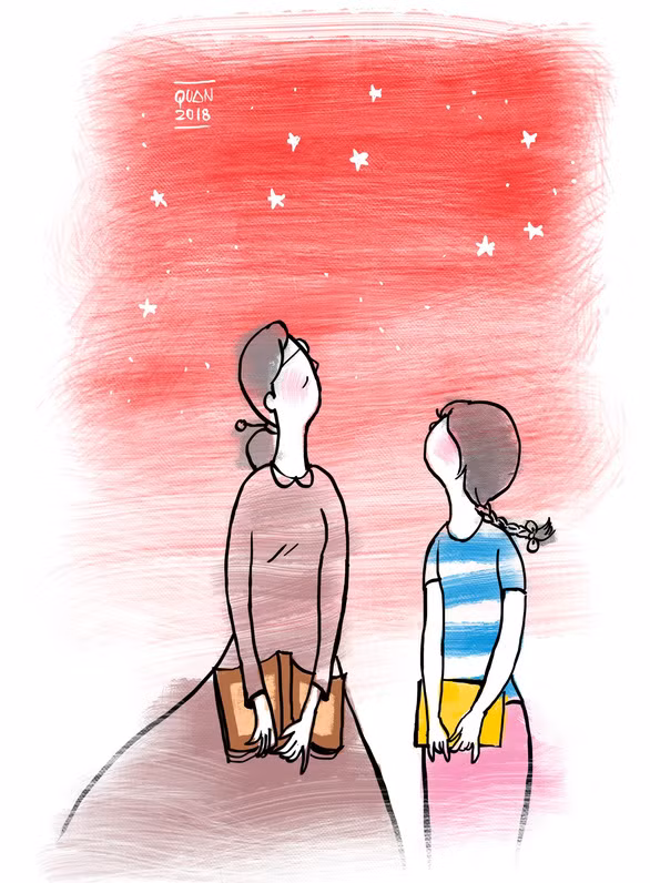 “Biết em gian lận, sao cô vẫn cho em 9 điểm?”