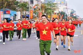 Hơn 3.000 người dân Hà Tĩnh tham gia Ngày chạy Olympic 2026