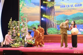 Khai mạc Liên hoan Dân ca Ví, Giặm Nghệ Tĩnh toàn tỉnh năm 2026