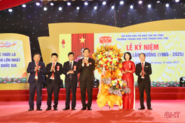 Trường THPT Đức Thọ kỷ niệm 60 năm ngày thành lập