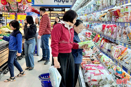 Sức mua tăng mạnh, thị trường bán lẻ sôi động trước thềm Xuân