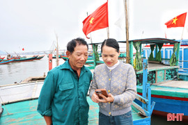 Các xã vùng biển Hà Tĩnh linh hoạt trong tuyên truyền bầu cử