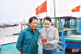 Các xã vùng biển Hà Tĩnh linh hoạt trong tuyên truyền bầu cử