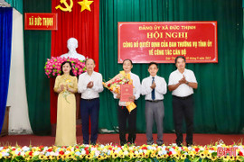 Đồng chí Nguyễn Thiều Quang giữ chức vụ Bí thư Đảng ủy xã Đức Thịnh 