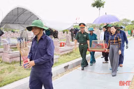 Đảm bảo chính xác, khoa học và giữ gìn sự tôn nghiêm trong quá trình lấy mẫu ADN các phần mộ liệt sĩ