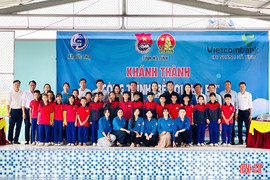 Khánh thành công trình "Bể bơi cho em" trị giá 1,5 tỷ đồng tại Đức Thọ