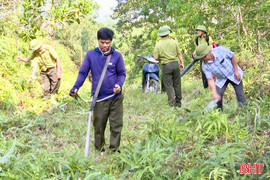 Đức Thọ chủ động phòng ngừa, sẵn sàng ứng phó nếu không may xảy ra cháy rừng