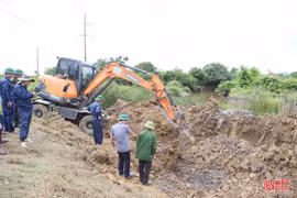 Triển khai tìm kiếm, quy tập 9 phần mộ liệt sĩ tại Đồng Lộc, Cẩm Xuyên