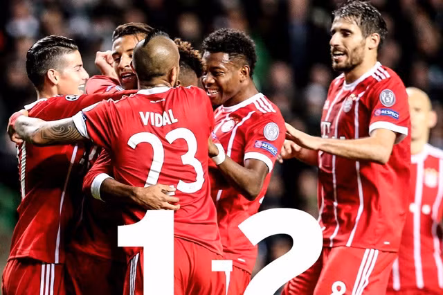 bayern psg som gianh ve vao vong 1 8 champions league