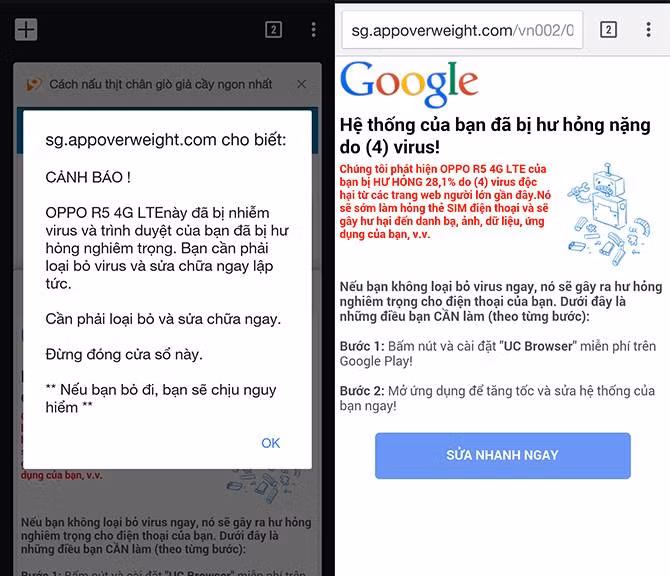 11 dau hieu may tinh bi hack