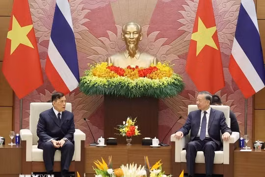 Tổng Bí thư, Chủ tịch nước Tô Lâm hội đàm với Nhà vua Thái Lan