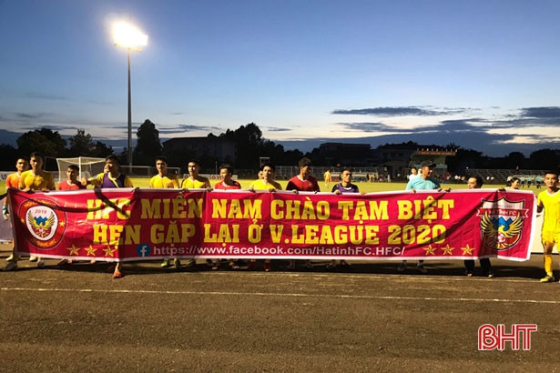 Tạm biệt và hẹn gặp lại, Hội Cổ động viên bóng đá Hà Tĩnh tại miền Nam