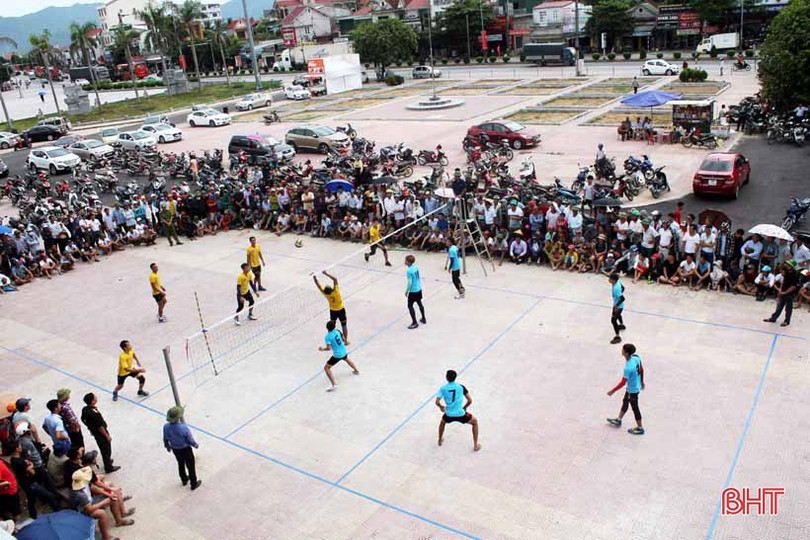 Xã Thuần Thiện vô địch Giải bóng chuyền huyện Can Lộc