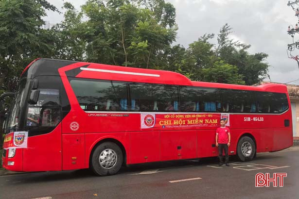 Tạm biệt và hẹn gặp lại, Hội Cổ động viên bóng đá Hà Tĩnh tại miền Nam