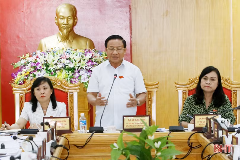 Tập trung hoàn chỉnh các nội dung dự kiến trình Kỳ họp thứ 11 HĐND tỉnh Hà Tĩnh