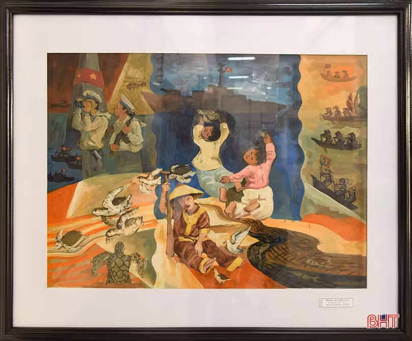 Triển lãm Mỹ thuật Bắc miền Trung lần thứ 24 thiếu vắng đề tài xây dựng nông thôn mới