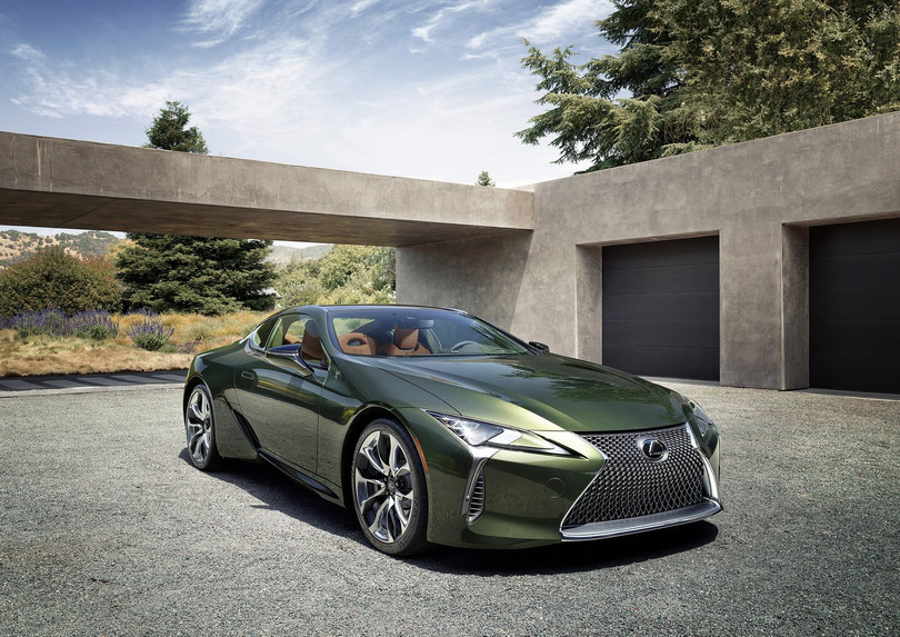 Lexus LC 500 Inspiration 2020 phiên bản màu xanh lá cây siêu độc ra mắt