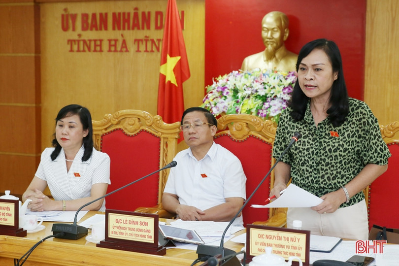 Tập trung hoàn chỉnh các nội dung dự kiến trình Kỳ họp thứ 11 HĐND tỉnh Hà Tĩnh