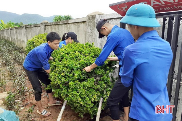 Tuổi trẻ Hà Tĩnh hành động hưởng ứng kỷ niệm 20 năm “Chiến dịch thanh niên tình nguyện hè”