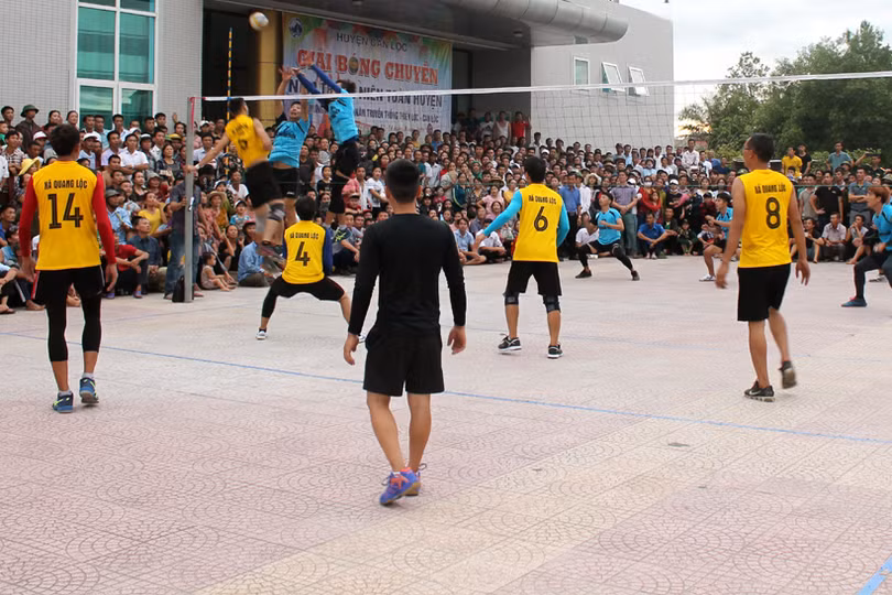 Xã Thuần Thiện vô địch Giải bóng chuyền huyện Can Lộc