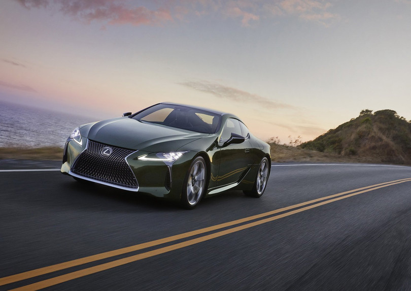 Lexus LC 500 Inspiration 2020 phiên bản màu xanh lá cây siêu độc ra mắt