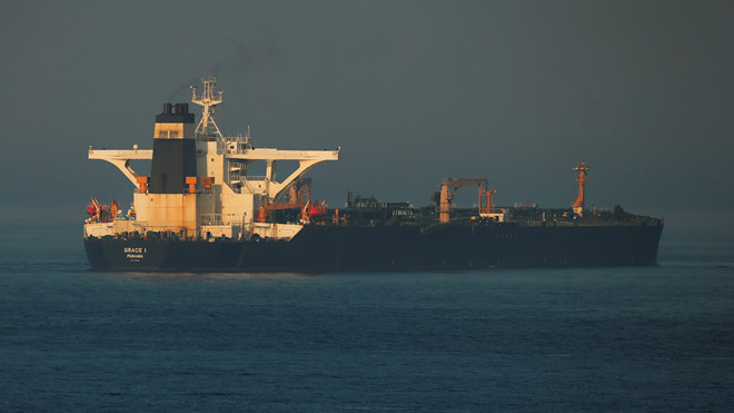 Báo Anh: Gibraltar sẽ thả tàu dầu Iran trong hôm nay