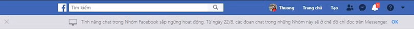 Tính năng chat trong Nhóm Facebook sắp ngừng hoạt động?