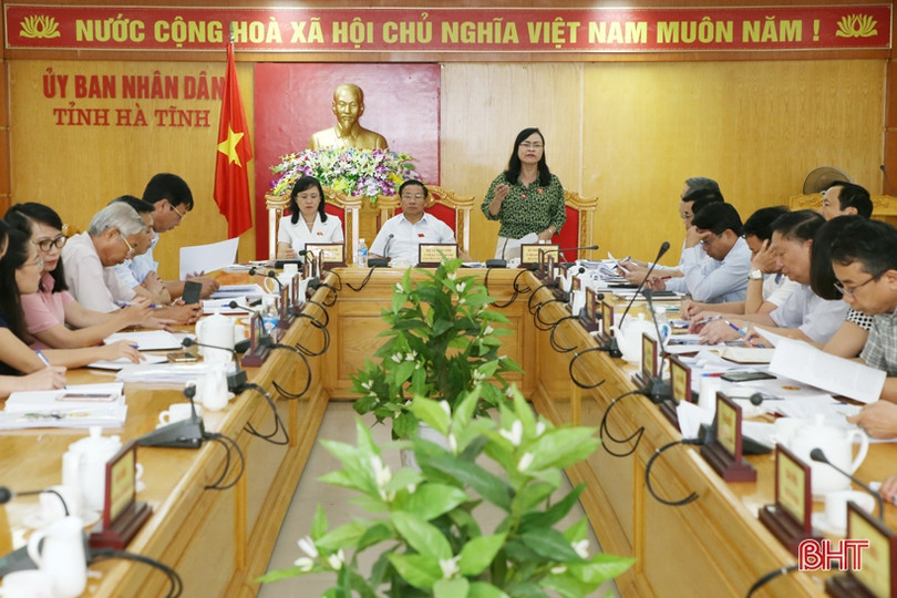 Tập trung hoàn chỉnh các nội dung dự kiến trình Kỳ họp thứ 11 HĐND tỉnh Hà Tĩnh