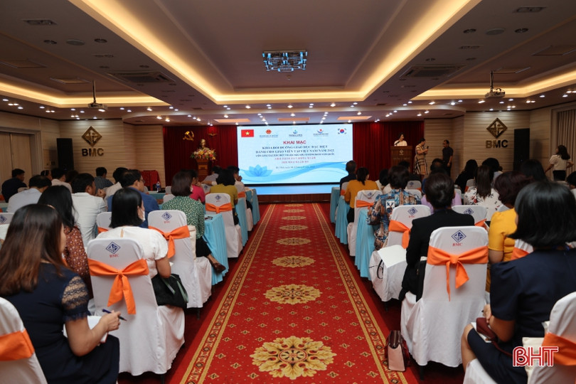 82 giáo viên Việt Nam được bồi dưỡng kiến thức về giáo dục đặc biệt