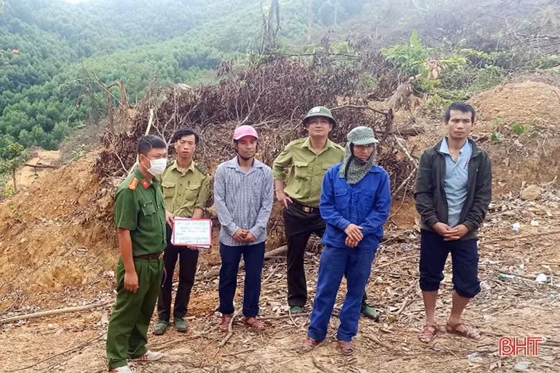 Hương Khê xử lý nghiêm vi phạm pháp luật về lâm nghiệp