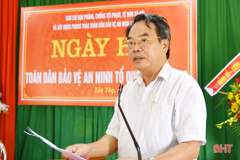 Lãnh đạo tỉnh chung vui “Ngày hội toàn dân bảo vệ an ninh Tổ quốc” tại Lộc Hà