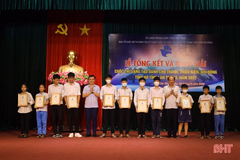 29 giải pháp sáng tạo khoa học kỹ thuật Hà Tĩnh được vinh danh