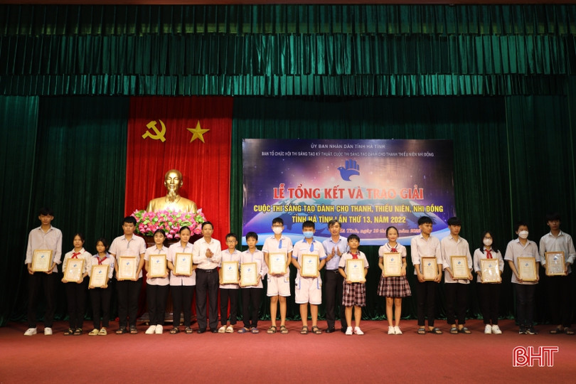 29 giải pháp sáng tạo khoa học kỹ thuật Hà Tĩnh được vinh danh