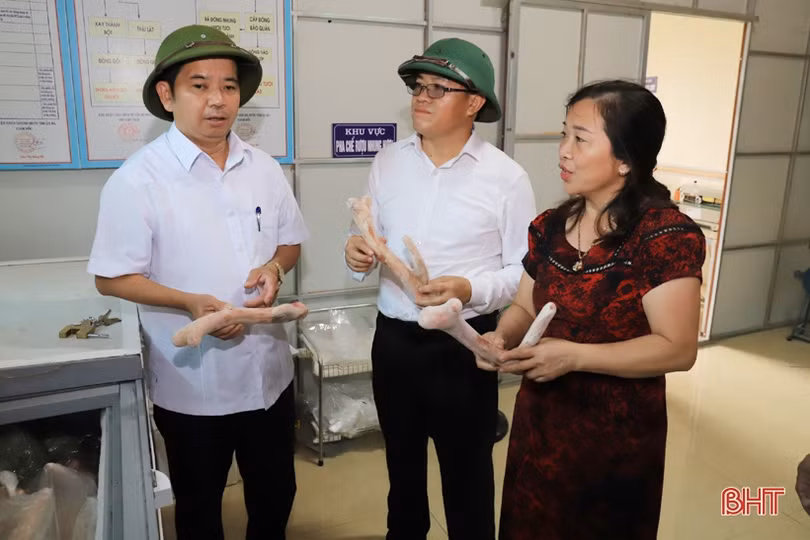 Hội nghị giao ban hai huyện Hương Sơn và Khăm Cợt