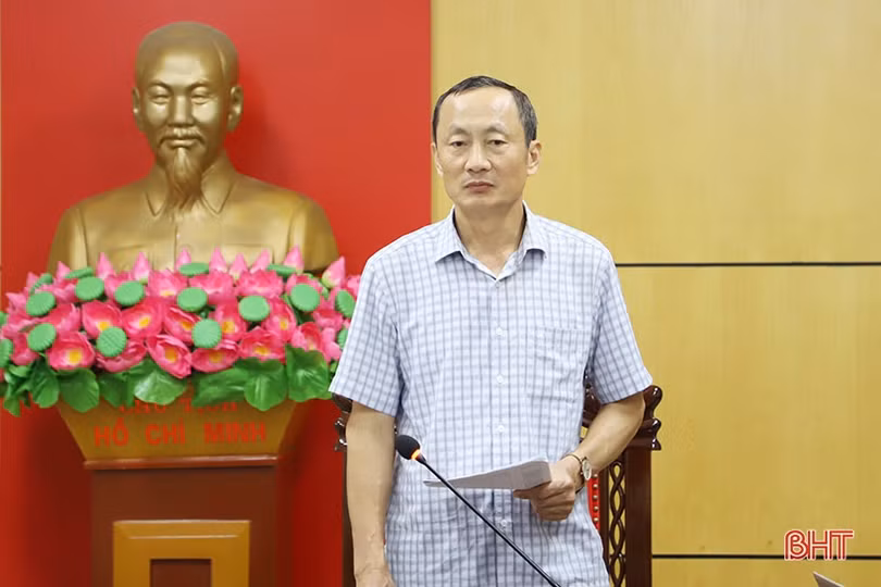 Rà soát từng dự án để đẩy nhanh tiến độ giải ngân vốn đầu tư công tại Thạch Hà