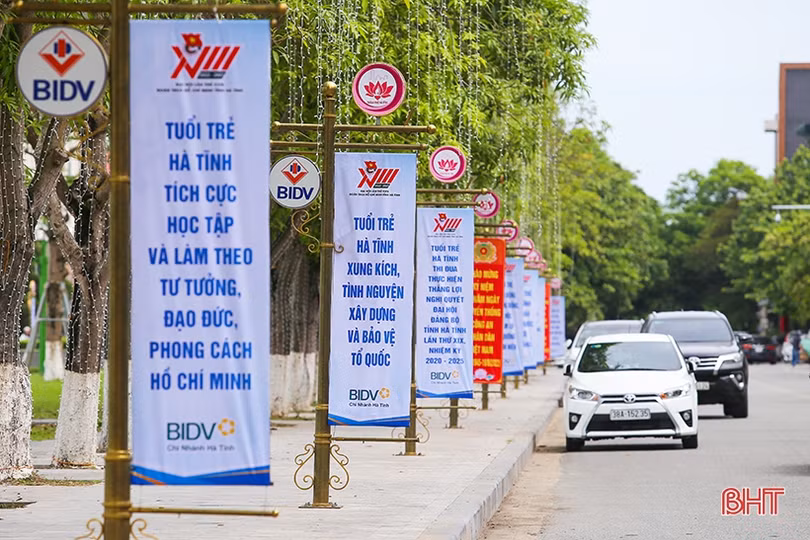 Tuổi trẻ Hà Tĩnh náo nức chào mừng đại hội điểm cấp tỉnh của cả nước