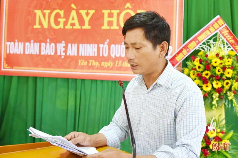 Lãnh đạo tỉnh chung vui “Ngày hội toàn dân bảo vệ an ninh Tổ quốc” tại Lộc Hà