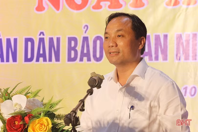 Bí thư Tỉnh ủy tham dự Ngày hội toàn dân bảo vệ an ninh Tổ quốc” tại TP. Hà Tĩnh