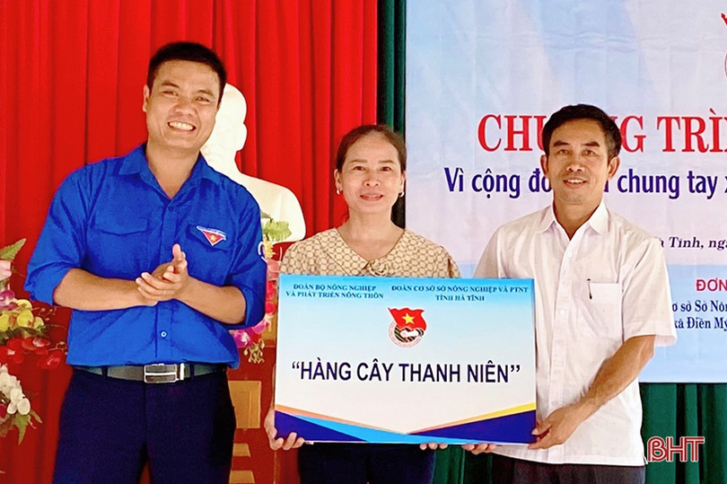 ĐVTN Sở NN&PTNT Hà Tĩnh chung sức vì cộng đồng, xây dựng nông thôn mới