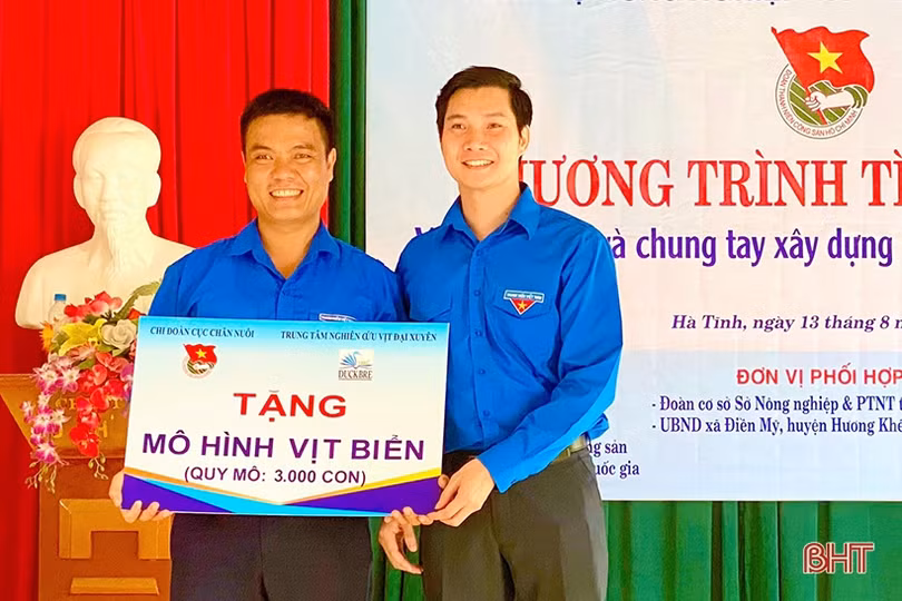 ĐVTN Sở NN&PTNT Hà Tĩnh chung sức vì cộng đồng, xây dựng nông thôn mới