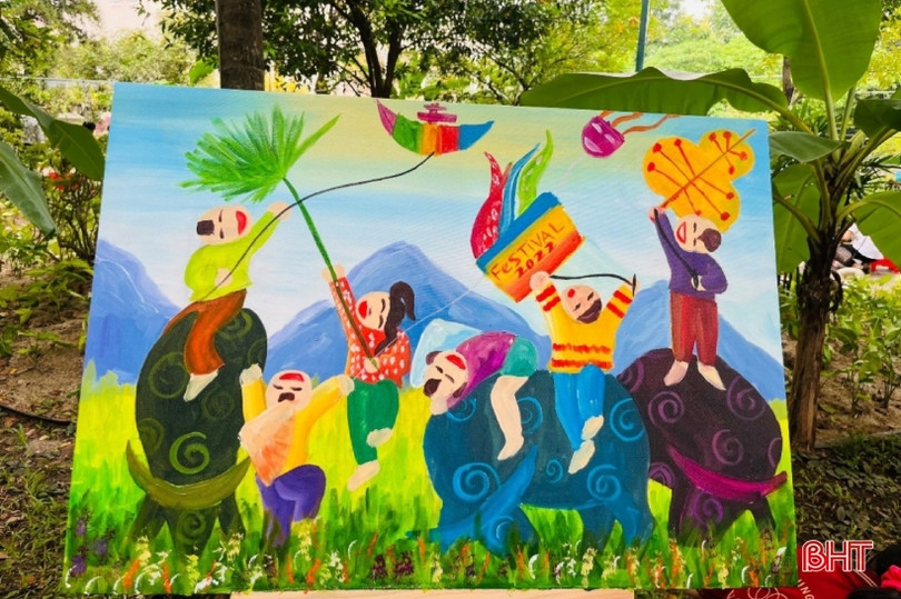 Gặp gỡ các bạn thiếu nhi Hà Tĩnh đạt giải tại Festival Nhà thiếu nhi toàn quốc ảnh 6 Gặp gỡ các bạn thiếu nhi Hà Tĩnh đạt giải tại Festival Nhà thiếu nhi toàn quốc