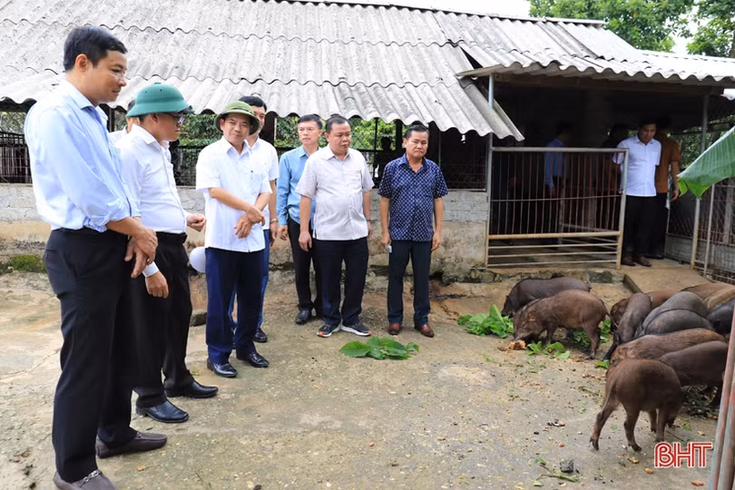 Hội nghị giao ban hai huyện Hương Sơn và Khăm Cợt