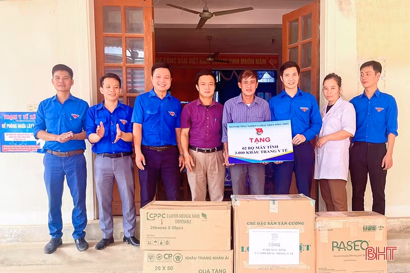 ĐVTN Sở NN&PTNT Hà Tĩnh chung sức vì cộng đồng, xây dựng nông thôn mới