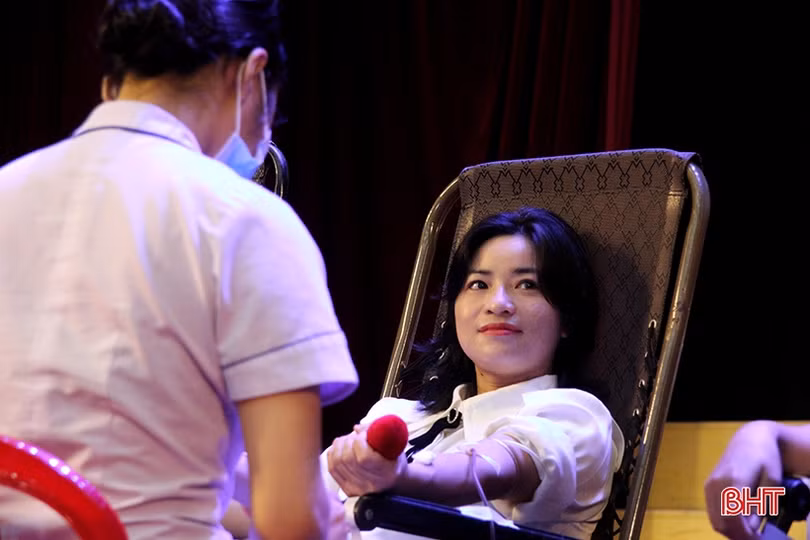 Nghi Xuân tiếp nhận 187 đơn vị máu tình nguyện