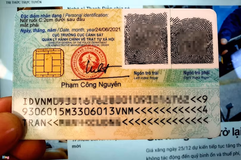 Cấp căn cước gắn chip cho toàn bộ người dân trước ngày 30/9