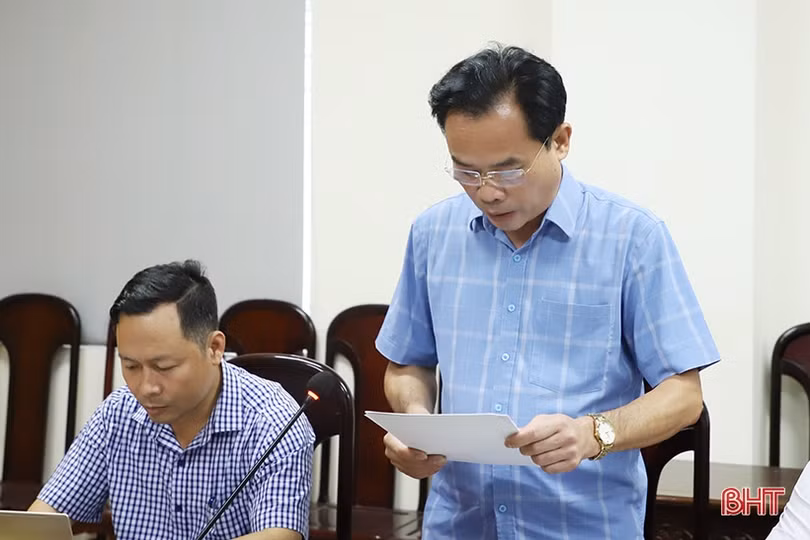 Rà soát từng dự án để đẩy nhanh tiến độ giải ngân vốn đầu tư công tại Thạch Hà