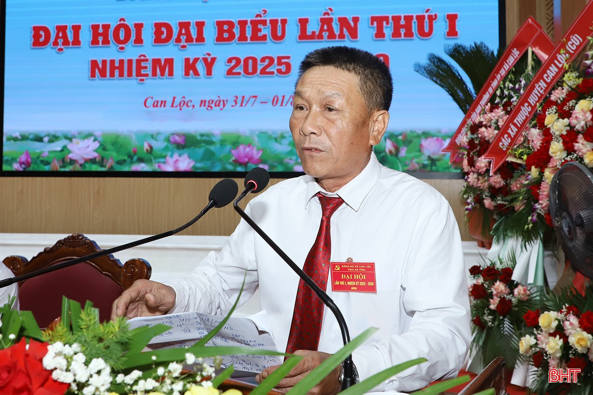 Đảng viên Trần Văn Đoài – Chi bộ Làng Mới tham luận nội dung: Học và làm theo Bác, “nói đi đôi với làm”, xây dựng hình ảnh người cán bộ, đảng viên cơ sở gắn bó với Nhân dân. bqbht_br_7.jpg