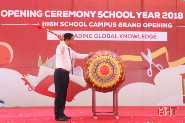 Trường Hội nhập Quốc tế iSchool Hà Tĩnh khánh thành khối phổ thông