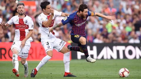 Messi thăng hoa, Barca “nghiền nát” tân binh Huesca 8 - 2